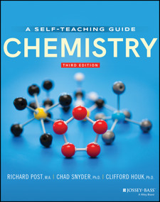 Chemistry (Concepts and Problems, A Self-Teaching Guide) by Richard Post, Chad Snyder, Clifford C. Houk, 9781119632566