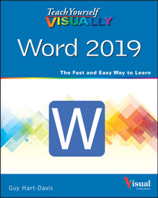 Teach Yourself VISUALLY Word 2019 by Guy Hart-Davis, 9781119724483