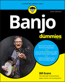 Banjo For Dummies (Book + Online Video and Audio Instruction) by Bill Evans, 9781119731382