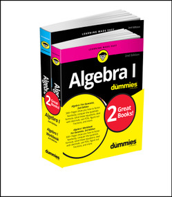 Algebra I For Dummies Book + Workbook Bundle by Mary Jane Sterling, 9781119387084