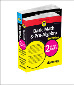 Basic Math & Pre-Algebra For Dummies Book + Workbook Bundle by Mark Zegarelli, 9781119387107