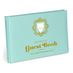 Bathroom Guest Book by Knock Knock, 9781601064523