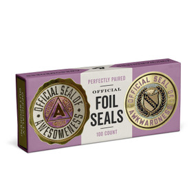 Knock Knock Awesomeness/Awkwardness Sticker Seals, 9781683491286
