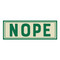 Knock Knock Nope Sticker Statements, 9781683491316