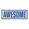 Knock Knock Awesome Sticker Statements, 9781683491330