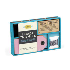 Knock Knock I Made This Gift Stamp & Tag Kit, 9781683490326