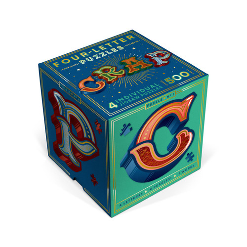Knock Knock Crap Four-Letter Puzzle, 9781683490784