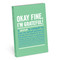 Knock Knock Okay Fine, I'm Grateful Mini Inner-Truth Journal, 9781601069283
