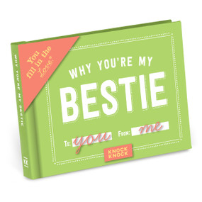 Why You're My Bestie Fill in the Love Book by Knock Knock, 9781601066909