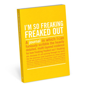 Knock Knock I'm So Freaking Freaked Out Mini Inner-Truth Journal, 9781601068842