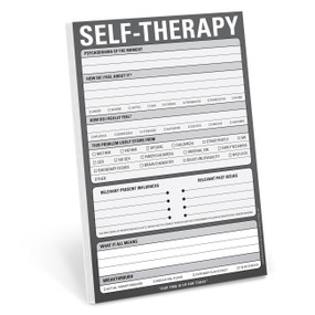 Self-Therapy Pad (Gray) by Knock Knock, 9781601062253