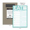 What to Eat (Teal) Magnet, 9781601069900