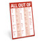 All Out Of Pad with Magnet (Red) by Knock Knock, 9781601061546