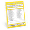 Awesome Citation Nifty Note Pad (Yellow) by Knock Knock, 9781601066213