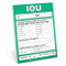Knock Knock IOU Nifty Note, 9781683491781