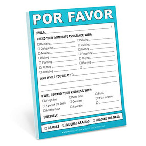 Knock Knock Por Favor Nifty Note, 9781683491804