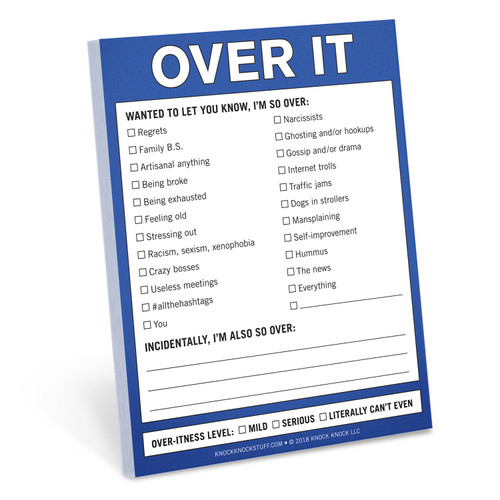 Knock Knock Over It Nifty Note, 9781683491026