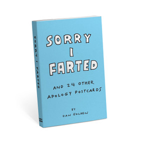 Sorry I Farted and 24 Other Apology Postcards, 9781683490388
