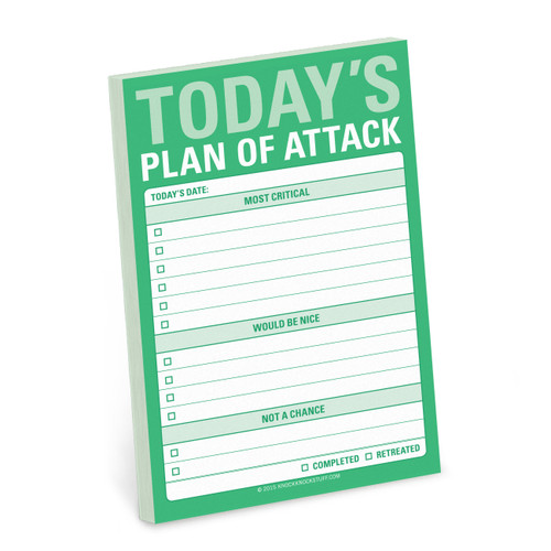 Plan of Attack Great Big Sticky - 9781601067753 by Knock Knock, 9781601067753
