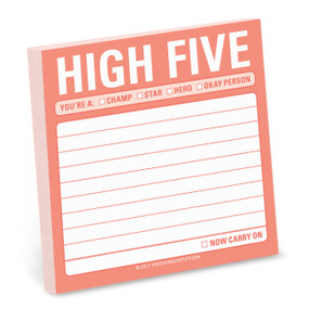 High Five Sticky Notes - 9781601065056 by Knock Knock, 9781601065056
