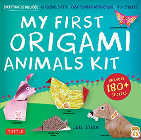 My First Origami Animals Kit (Everything is Included: 60 Folding Sheets, Easy-to-Read Instructions, 180+ Stickers) by Joel Stern, 9780804852869