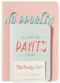 Daily Dishonesty: The Daily Note (Set of 3 Notebooks) by Lauren Hom, 9781419715631