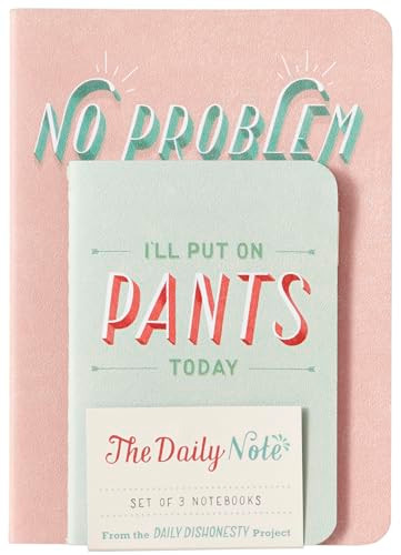 Daily Dishonesty: The Daily Note (Set of 3 Notebooks) by Lauren Hom, 9781419715631