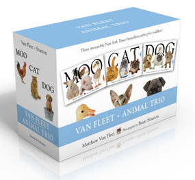 Van Fleet Animal Trio (Boxed Set) (Moo; Cat; Dog) by Matthew Van Fleet, Brian Stanton, 9781442484504