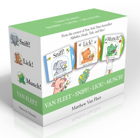 Van Fleet Sniff! Lick! Munch! (Boxed Set) (Sniff!; Lick!; Munch!) by Matthew Van Fleet, Matthew Van Fleet, 9781442495098