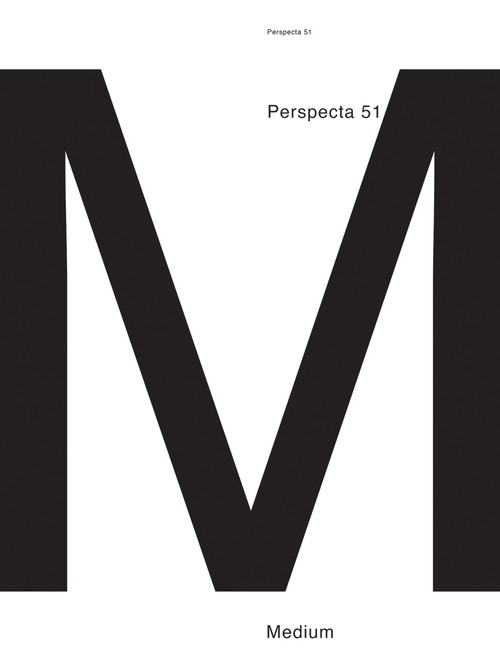 Perspecta 51 (Medium) by Shayari De Silva, Dante Furioso, Samantha Jaff, 9780262535922