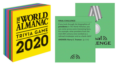 The World Almanac 2020 Trivia Game by Sarah Janssen, 9781600572333