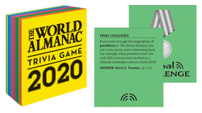The World Almanac 2020 Trivia Game by Sarah Janssen, 9781600572333