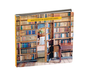 At Home with Books Birthday Book by To Be Announced, 9781782495352