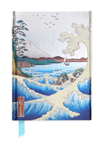 Utagawa Hiroshige: Sea at Satta (Foiled Journal) by Flame Tree Studio, 9781783611133