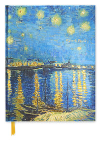 Vincent van Gogh: Starry Night over the Rhône (Blank Sketch Book) by Flame Tree Studio, 9781783613656