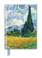 Vincent van Gogh: Wheat Field with Cypresses (Foiled Journal) by Flame Tree Studio, 9781787550049