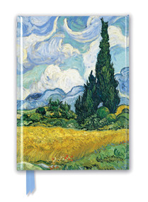 Vincent van Gogh: Wheat Field with Cypresses (Foiled Journal) by Flame Tree Studio, 9781787550049