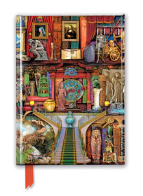 Aimee Stewart: Museum Bookshelves (Foiled Journal) by Flame Tree Studio, 9781787550100