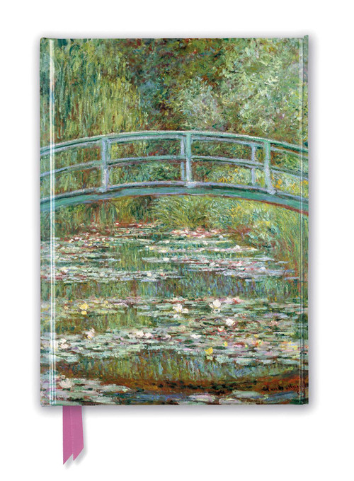 Claude Monet: Bridge over a Pond of Water Lilies (Foiled Journal) by Flame Tree Studio, 9781787550322