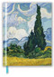 Vincent van Gogh: Wheat Field with Cypresses (Blank Sketch Book) by Flame Tree Studio, 9781787555907