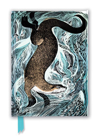 Angela Harding: Fishing Otter (Foiled Journal) by Flame Tree Studio, 9781787558021