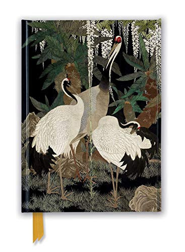 Ashmolean: Cranes, Cycads and Wisteria by Nishimura So-zaemon XII (Foiled Journal) by Flame Tree Studio, 9781787558045