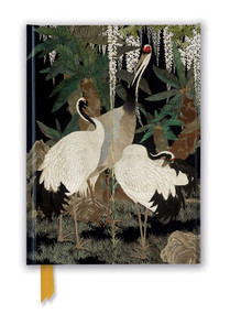 Ashmolean: Cranes, Cycads and Wisteria by Nishimura So-zaemon XII (Foiled Journal) by Flame Tree Studio, 9781787558045