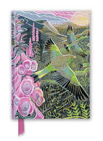 Annie Soudain: Foxgloves and Finches (Foiled Journal) by Flame Tree Studio, 9781787558076