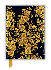 Uematsu Hobi: Box Decorated with Chrysanthemums (Foiled Journal) by Flame Tree Studio, 9781787558229