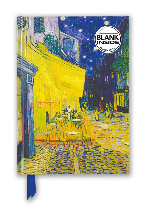 Vincent van Gogh: Café Terrace (Foiled Blank Journal) by Flame Tree Studio, 9781787558489