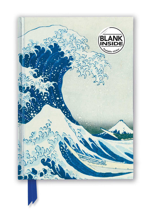 Hokusai: The Great Wave (Foiled Blank Journal) by Flame Tree Studio, 9781787558496