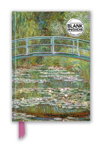 Claude Monet: Bridge over a Pond of Water Lilies (Foiled Blank Journal) by Flame Tree Studio, 9781787558526