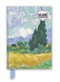 Vincent van Gogh: Wheat Field with Cypresses (Foiled Blank Journal) by Flame Tree Studio, 9781787558533
