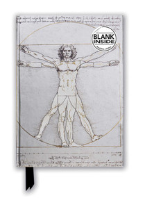 Leonardo da Vinci: Vitruvian Man (Foiled Blank Journal) by Flame Tree Studio, 9781787558618